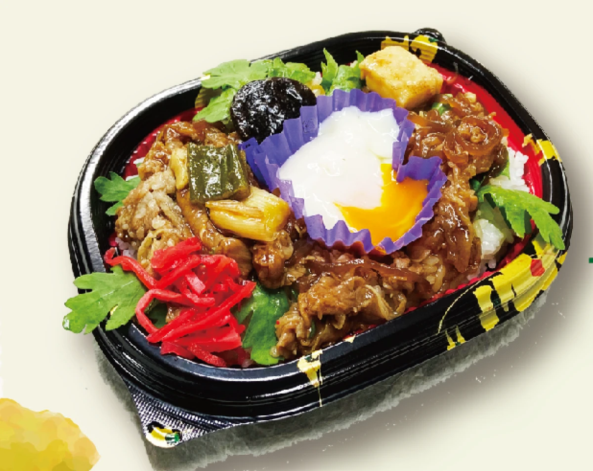 すきやき重　ライス（小）